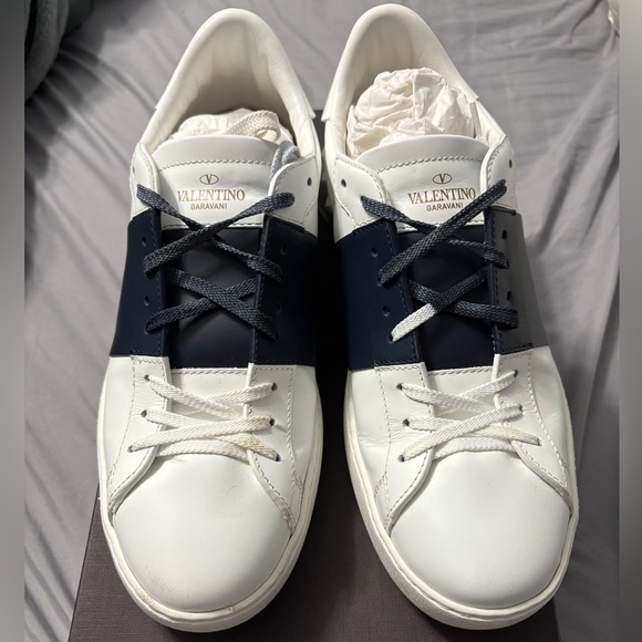Valentino Garavani Calfskin Open Sneaker